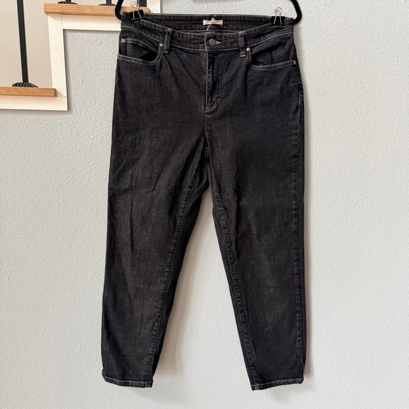 Eileen Fisher Denim - Eileen Fisher Black Ankle Jeans